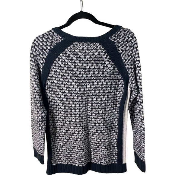 Hippie Rose Sweater. Size M. Navy and white. Really cute! - Picture 9 of 16